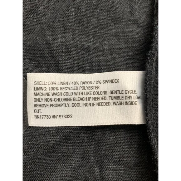 Wild Fable Womens Black Adjustable Spaghetti Straps Midi Dress Size 4 - Picture 11 of 12